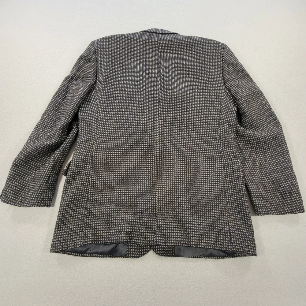 Fioravanti Soft Peruvian Alpaca Blazer Sport Coat Brown Textured Mens 42R Jacket